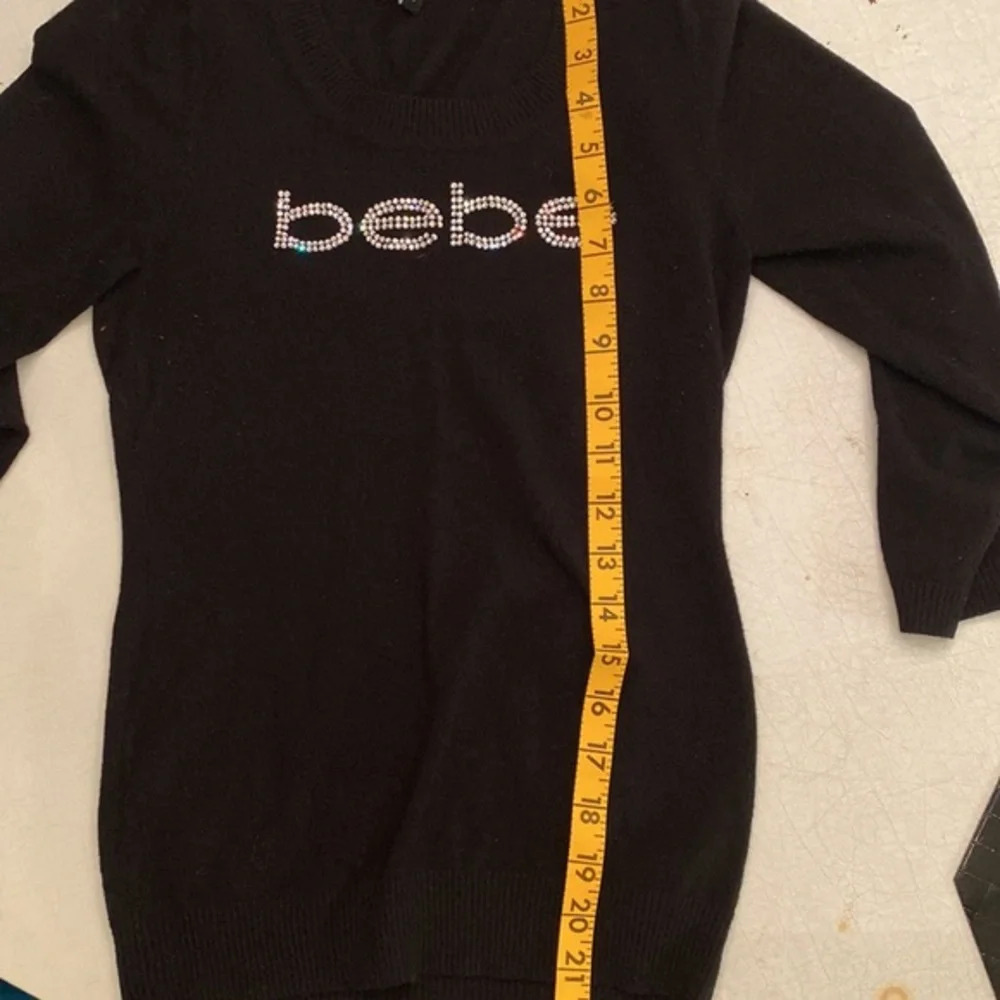 Bebe Rhinestone Sweater - Picture 7 of 12